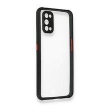 Alan Şanslı Realme 7 Pro Miami Şeffaf Silikon Siyah Kılıf