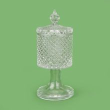 Alegre Glass Espina Kapaklı Şeffaf 280 ml Kurabiyelik