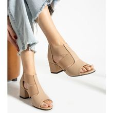 Alemdar Shoes FANCY Vizon Kadın Topuklu Ayakkabı