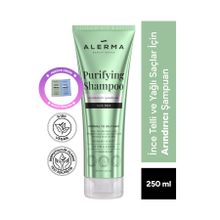 Alerma 250 ml İnce Telli ve Yağlı Saçlar İçin Arındırıcı Sülfatsız Şampuan