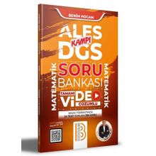 ALES- DGS Matematik Kamp Kitabı - Benim Hocam Yayınları