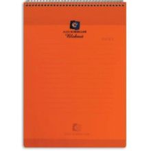 Alex AlX915 Schoeller A4 Soft Mavi Kareli 40 Sayfa Plastik Kapak Defter