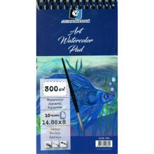 Alex Schoeller 14.85x8 300 gr Suluboya Spiralli Blok Defter