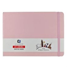 Alex Schoeller 9550 Art Collection Pembe 140 gr 21x14.8 cm 80 Yaprak Sketch Book Eskiz Defteri