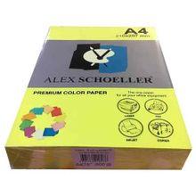 Alex Schoeller A4 500'lü Fosforlu Sarı 763 Fotokopi Kağıdı