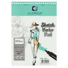 Alex Schoeller A5 200 gr 40'lı Sketch Marker Pad