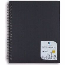 Alex Schoeller Alx-1944 A4 Pp Spiralli 60 Yaprak Siyah Defter