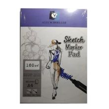 Alex Schoeller ALX936 A4 160 gr 40'lı Sketch Marker Pad