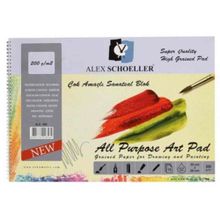 ALEX SCHOELLER ÇOK AMAÇLI SANATSAL BLOK 200gr 35x50 ALX:892 15yp