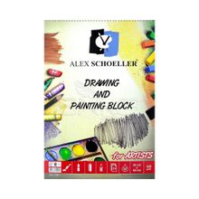 Alex Schoeller Drawing And Painting Block Dokulu 220 gr 15 Yaprak 35x50 cm Eskiz Defteri