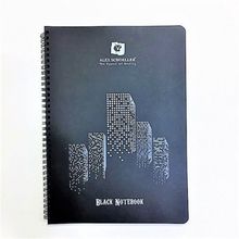 Alex Schoeller Spiralli Pp Siyah A4 Kapak Defter