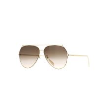 Alexander Mcqueen AM0316S002 Kahve Gold Erkek Güneş Gözlüğü