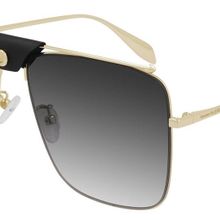 Alexander Mcqueen AM0318S 001 Altın Unisex Güneş Gözlüğü