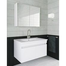 Alfa Banyo Viola Beyaz 80 cm Banyo Dolabı Takımı
