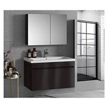 Alfa Banyo Viola Siyah 65 CM MDF Banyo Dolabı Takımı