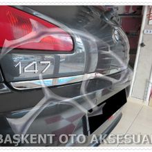Alfa Romeo 147 Formlu Paslanmaz Çelik Krom Bagaj Alt Çıtası