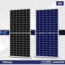 Alfa Solar 625w Güneş Paneli Topcon Bifacial Çift Cam