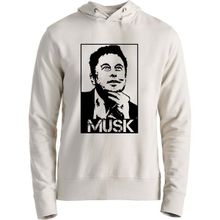 Alfa Tshirt Elon Musk Ekru Erkek Sweatshirt