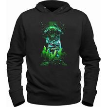 Alfa Tshirt Hulk Siyah Erkek Sweatshirt
