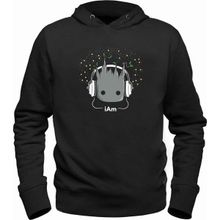 Alfa Tshirt Im Groot Siyah Kapşonlu Erkek Sweatshirt