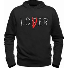 Alfa Tshirt Lover Loser Siyah Erkek Sweatshirt