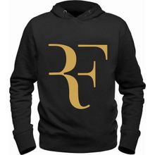 Alfa Tshirt Roger Federer Siyah Erkek Sweatshirt