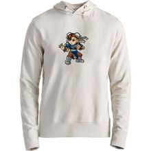 Alfa Tshirt Street Fighter-Chun Li Ekru Erkek Sweatshirt