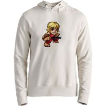 Alfa Tshirt Street Fighter-Ken Ekru Erkek Sweatshirt