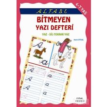 ALFABE BITMEYEN YAZI DEFTERI 4-7 YAŞ - ASIM UYSAL