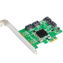 Alfais 4245 PCI Express 4X 4 Port HDD Sata 3 Çoklayıcı Kart
