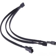 Alfais 4303 Y Pwm Kablosu 4 Pin Switch 3 Pin 3 Port Fan Çoklayıcı