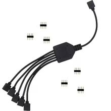 Alfais 4377 RGB Şerit 4 Pin Led Çoklayıcı Splitter