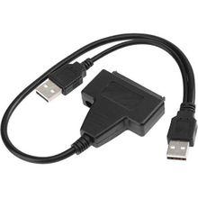 Alfais 4543 USB 2.0 2.5 3.5 inç Sata SSD HDD Hard Disk DC Güç Çevirici Dönüştürücü Adaptör Kablosu