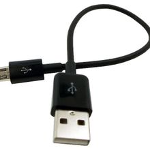 Alfais 4568 15 cm Micro USB Kısa Data Şarj Kablosu