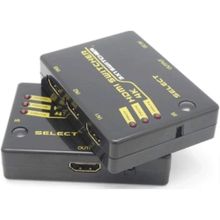 Alfais 4871 HDMI Switch 3 Port 4K Ultra HD Destekli Çoklayıcı