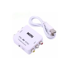 Alfais 5040 Ntsc To Pal 3 RCA Av Çevirici Dönüştürücü Adaptör