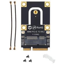 Alfais 5088 Mini Pci-E Express To M.2 Ngff Wifi Wireless Bluetooth Çevirici Dönüştürücü Kart