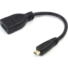 Alfais 5139 Micro HDMI Çevirici Dönüştürücü 15 cm Adaptör Kablosu