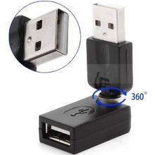 Alfais 5264 USB to Dişi Erkek 360 Derece Dönebilen Çevirici Dönüştürücü Adaptör
