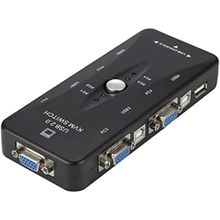 Alfais AL-4210 4 Port USB to KVM Switch Çoklayıcı