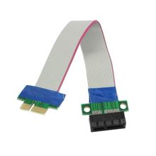 Alfais AL-4651 PCI Express 1X Dişi Erkek Riser Uzatma Kablosu