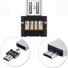 Alfais AL-5005 Micro USB OTG Android Şarj Data Kablo Uç Çevirici Dönüştürücü Adaptör