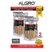 Algro Kurutulmuş Dana Kuyruk 2x120 gr Köpek Ödül Maması