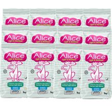 Alice Light & Sterilised Somonlu Karidesli 12 x 1 kg Kısırlaştırılmış/Kilolu Kediler İçin Premium Kedi Maması