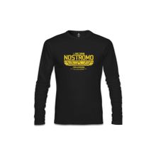 Alien Nostromo Siyah Erkek Sweatshirt