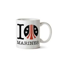 Aliens I Heart Marines Baskılı Kupa