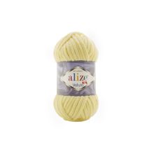 Alize 013 Açık Sarı 100 gr Velluto El Örgü İpi