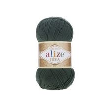Alize 131 Haki 5'li Diva El Örgü İpi