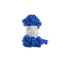 Alize 141 Saks Mavi 5'li Puffy El Örgü İpi