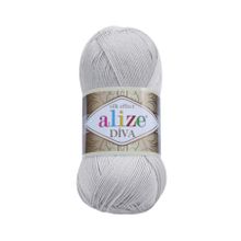 Alize 168 Açık Gri Diva El Örgü İpi